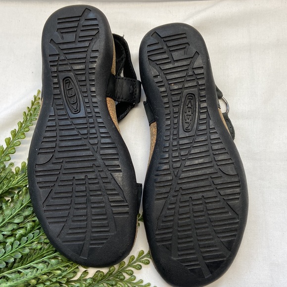 EUC KEEN leather sandals with cork footbed - Picture 5 of 11